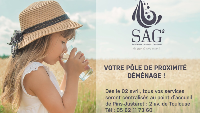 Sage : votre pôle de proximité déménage !