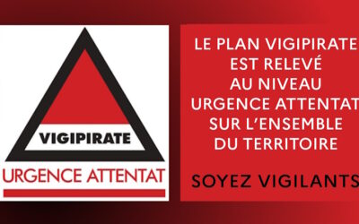 Passage du plan Vigipirate au niveau “Urgence attentat”